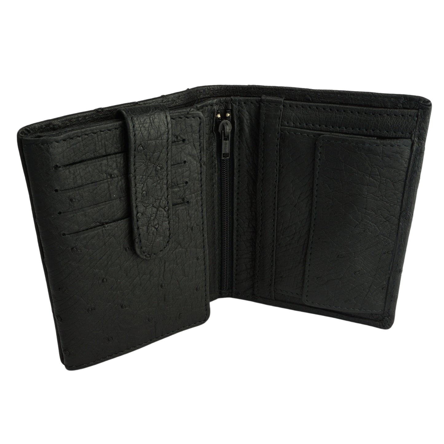 Wallet "Raumwunder" in black, space for everything