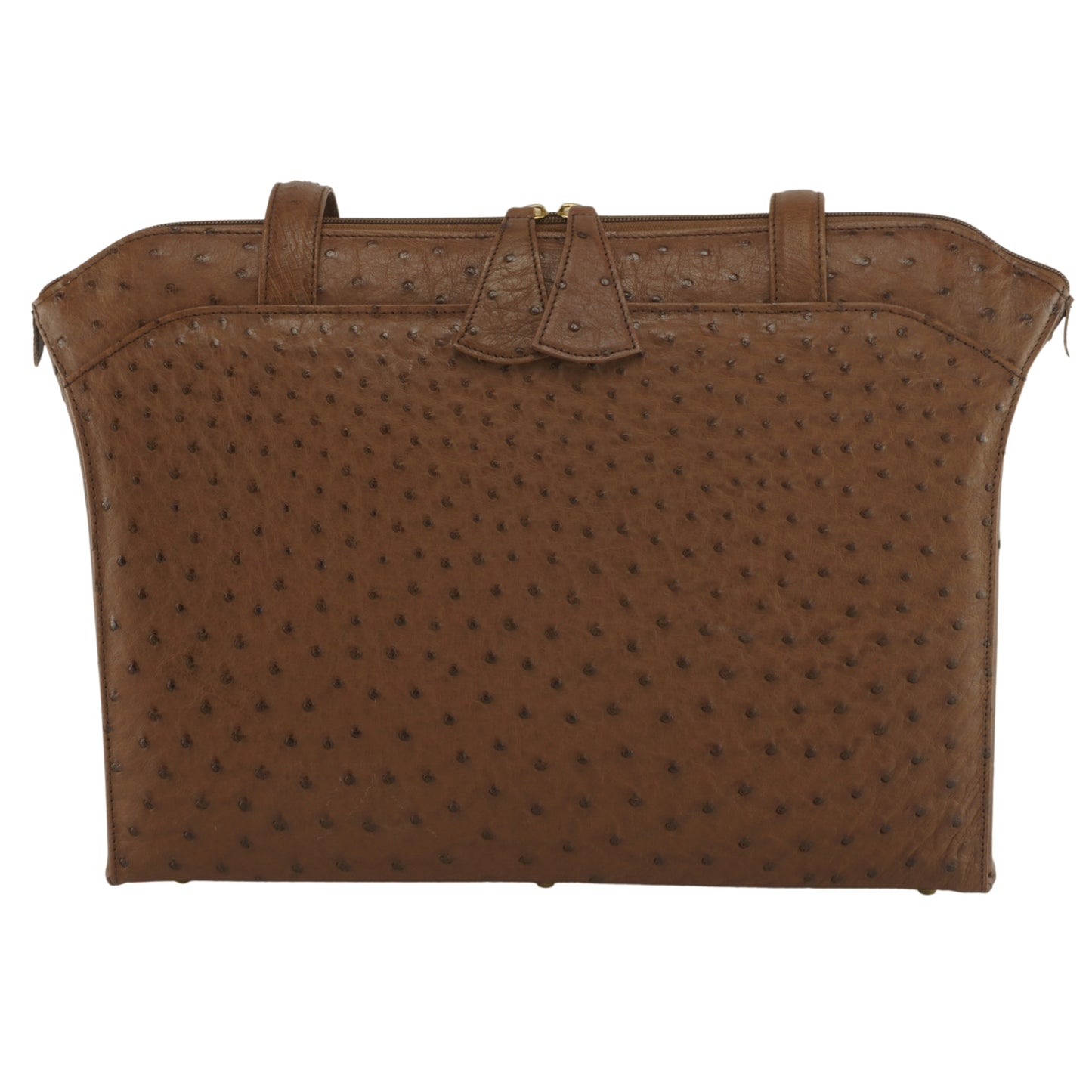 Handtasche "Die Elegante" in Braun, eleganter Shopper mit Außenfach