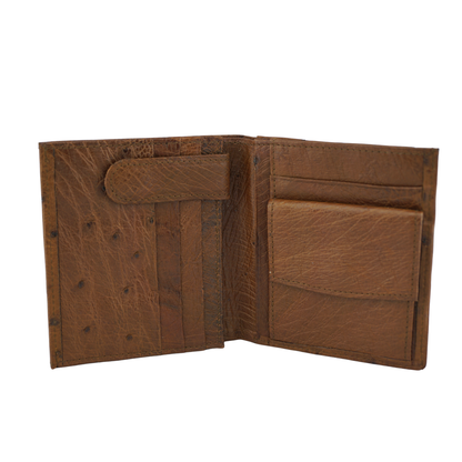 Wallet "Grande" in Chestnut, handy &amp; spacious 