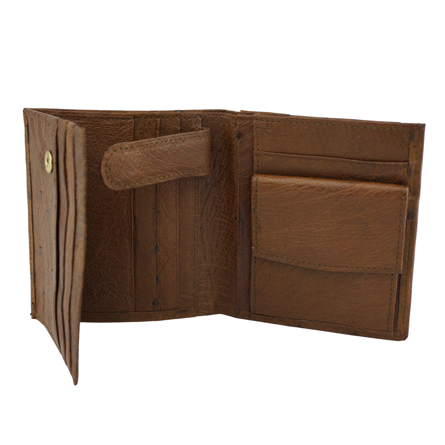 Wallet "Grande" in Chestnut, handy &amp; spacious 