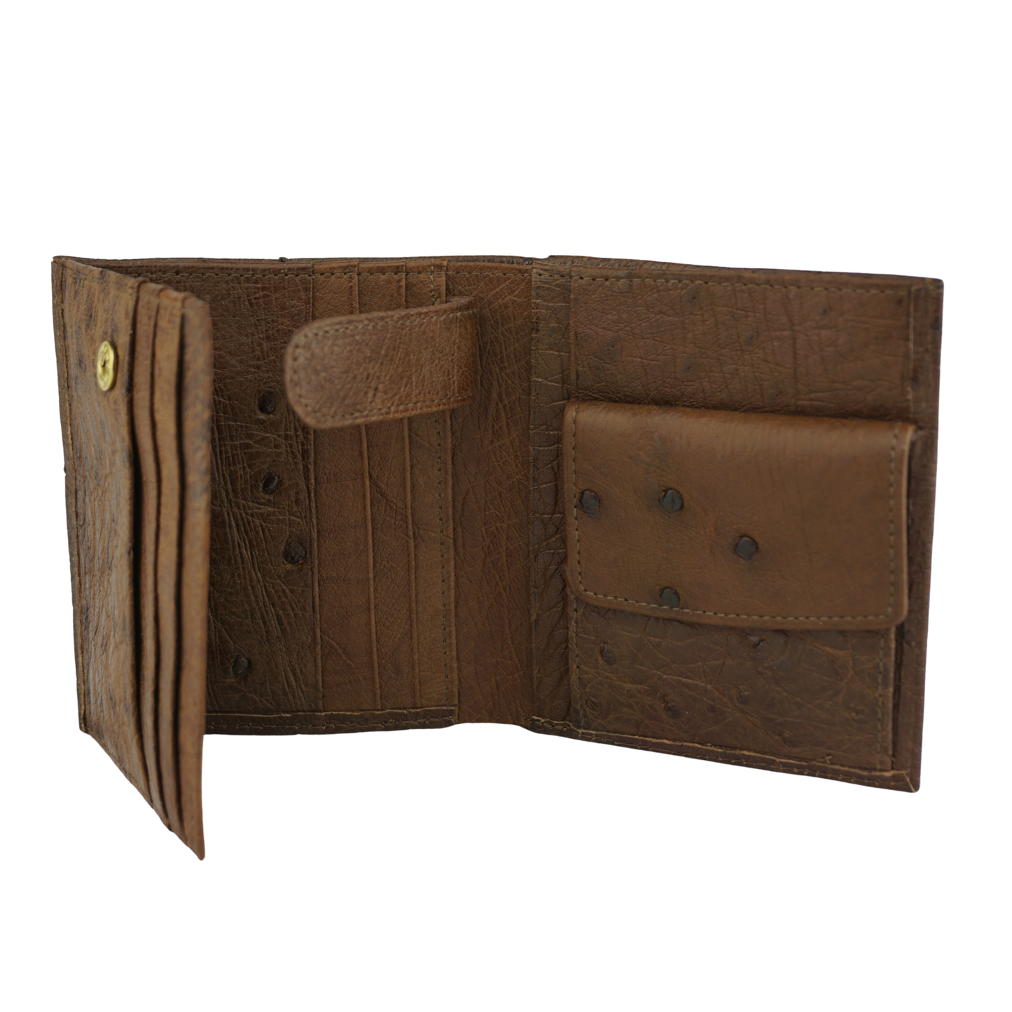 Wallet "Grande" in Chestnut, handy &amp; spacious 
